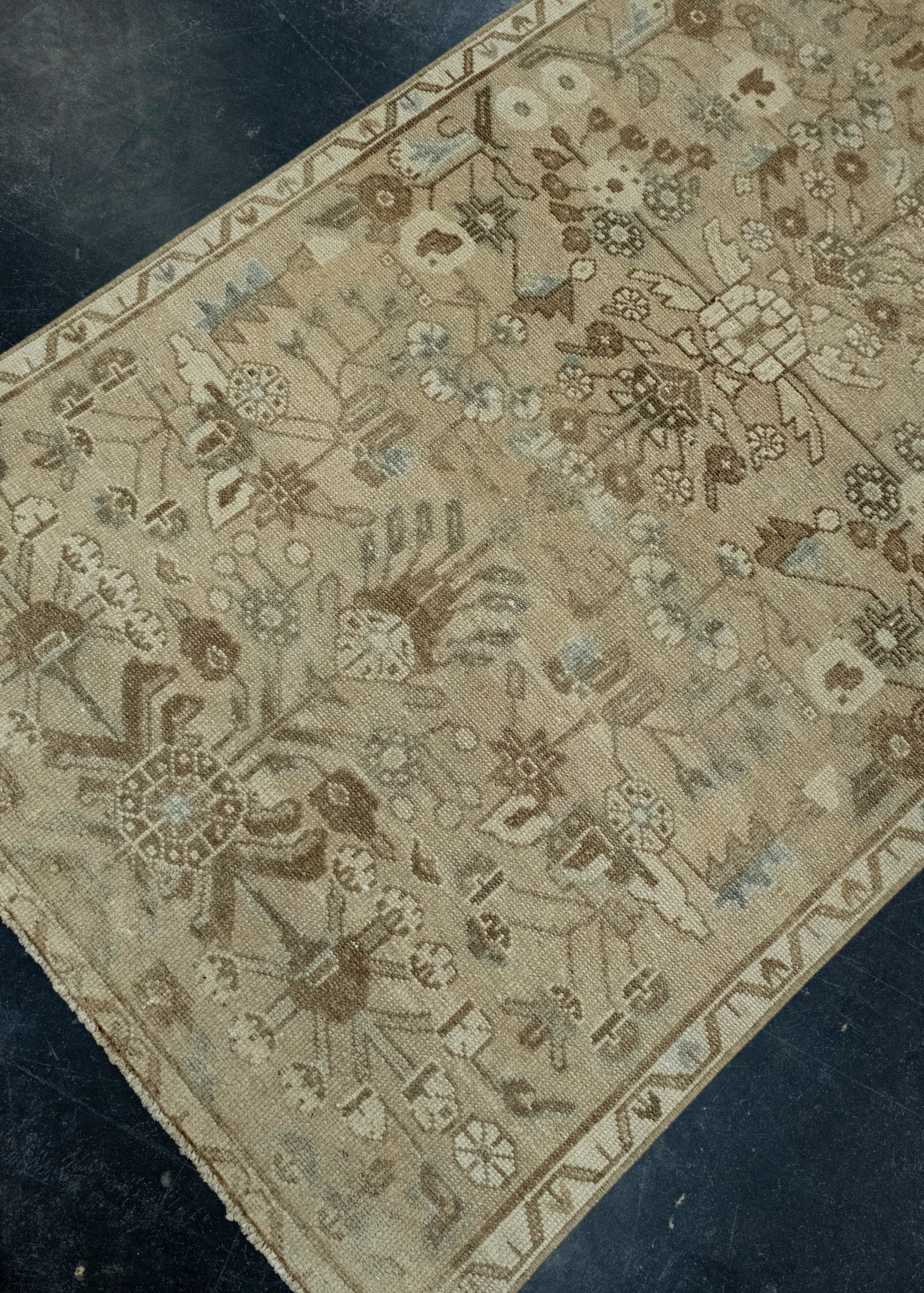 Turkish Vintage Runner Rug 2'9" x 9'1" #17937