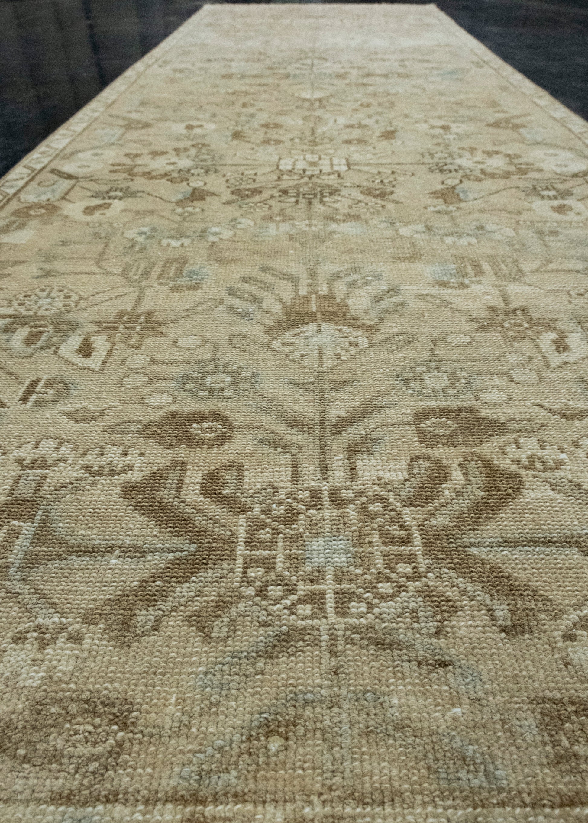 Turkish Vintage Runner Rug 2'9" x 9'1" #17937