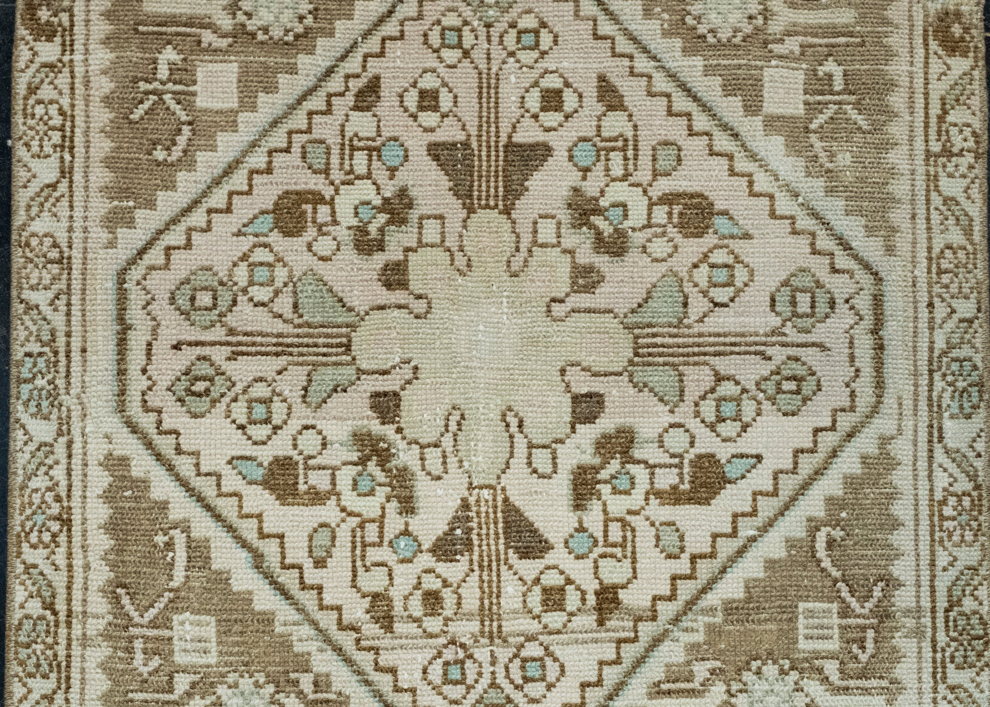 Turkish Vintage Runner Rug 2'4" x 9' #17977