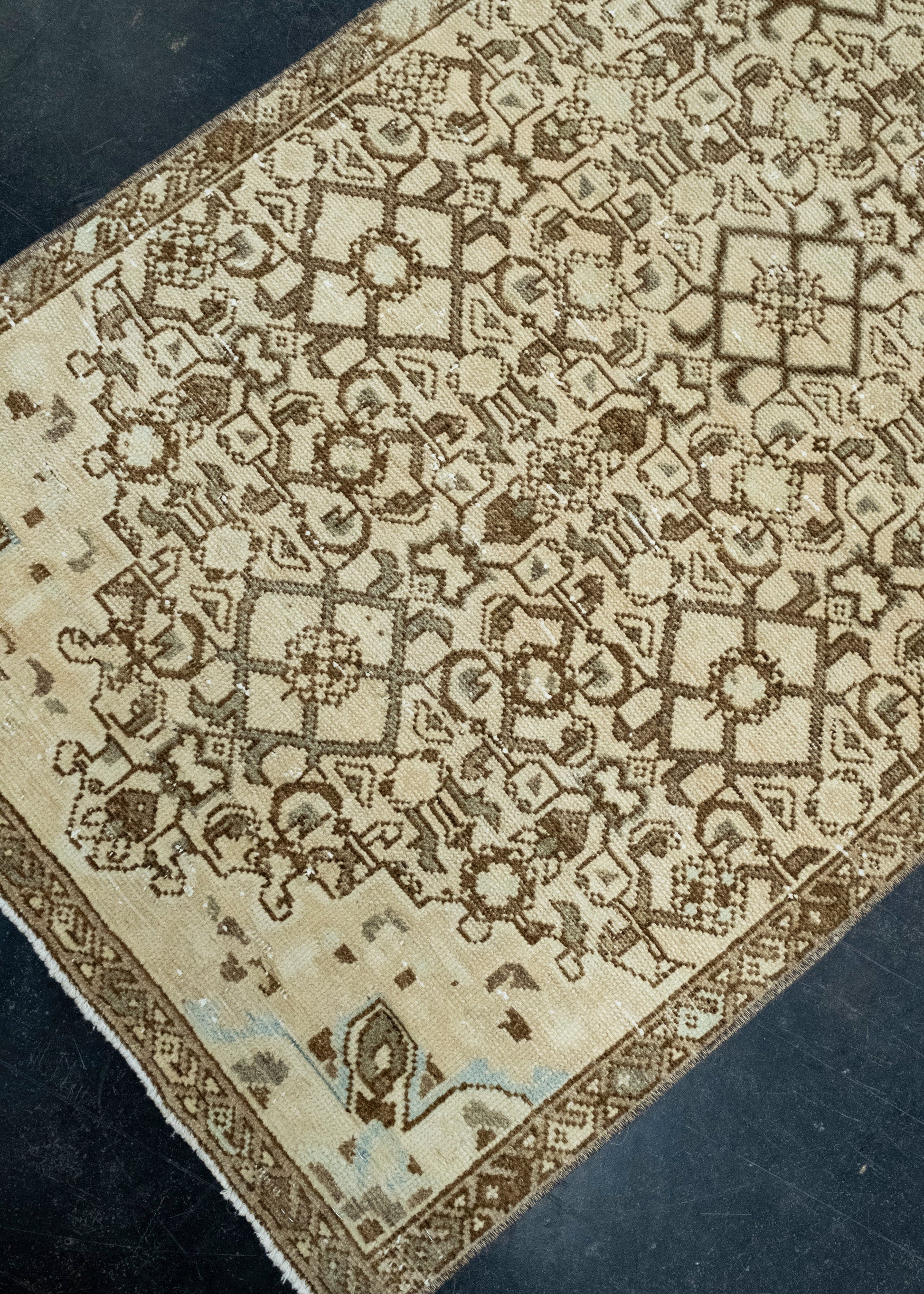 Turkish Vintage Runner Rug 2'5" x 8'6" #17972