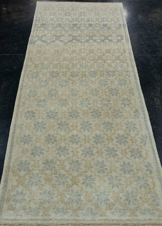 Turkish Vintage Runner Rug 2'9" x 7' #17421