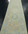 Turkish Oushak Runner Rug 2'11" x 11'5" #17438