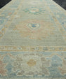 Turkish Oushak Runner Rug 2'11" x 11'5" #17438