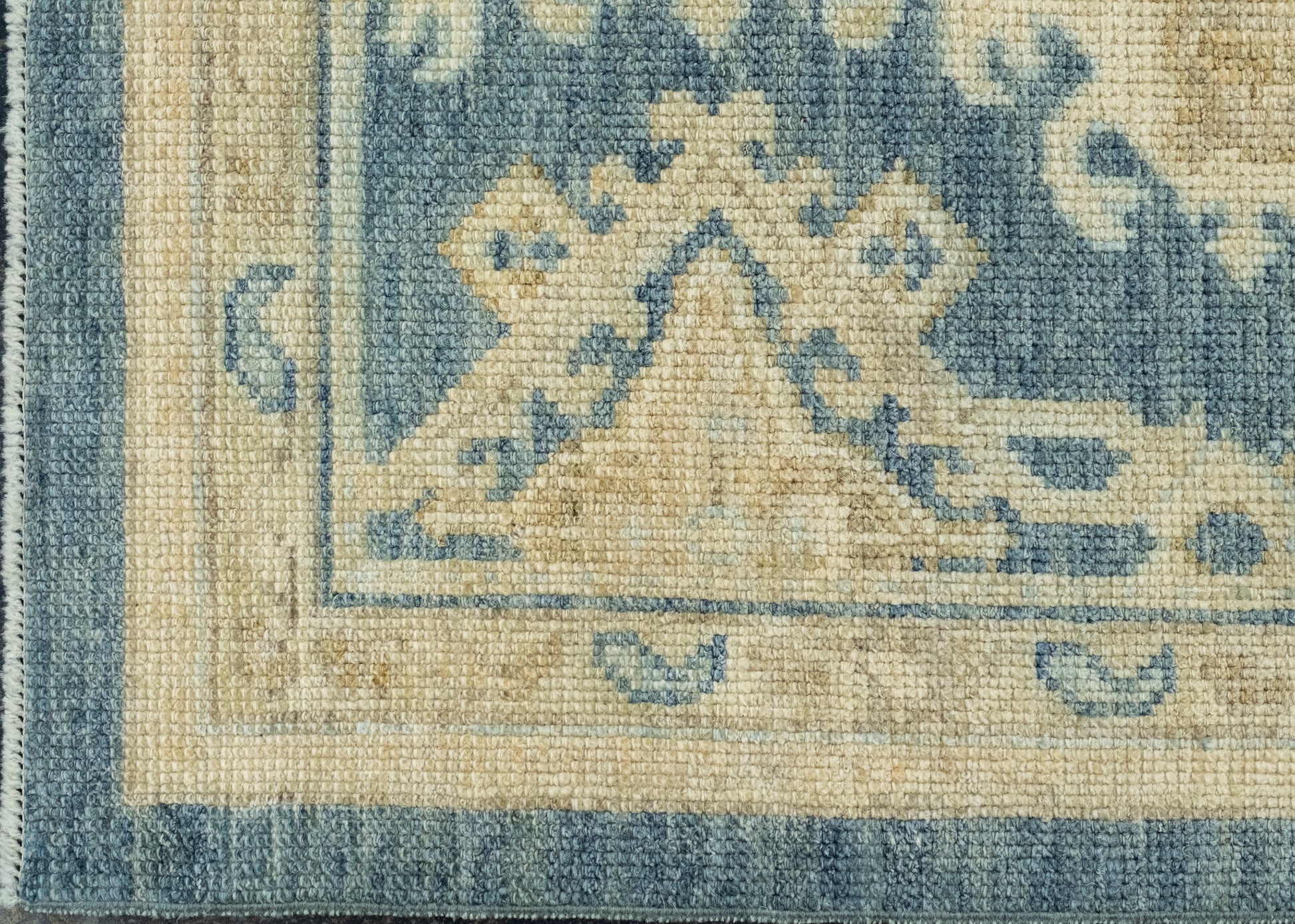 Turkish Oushak Runner Rug 2'11" x 10'1" #17608