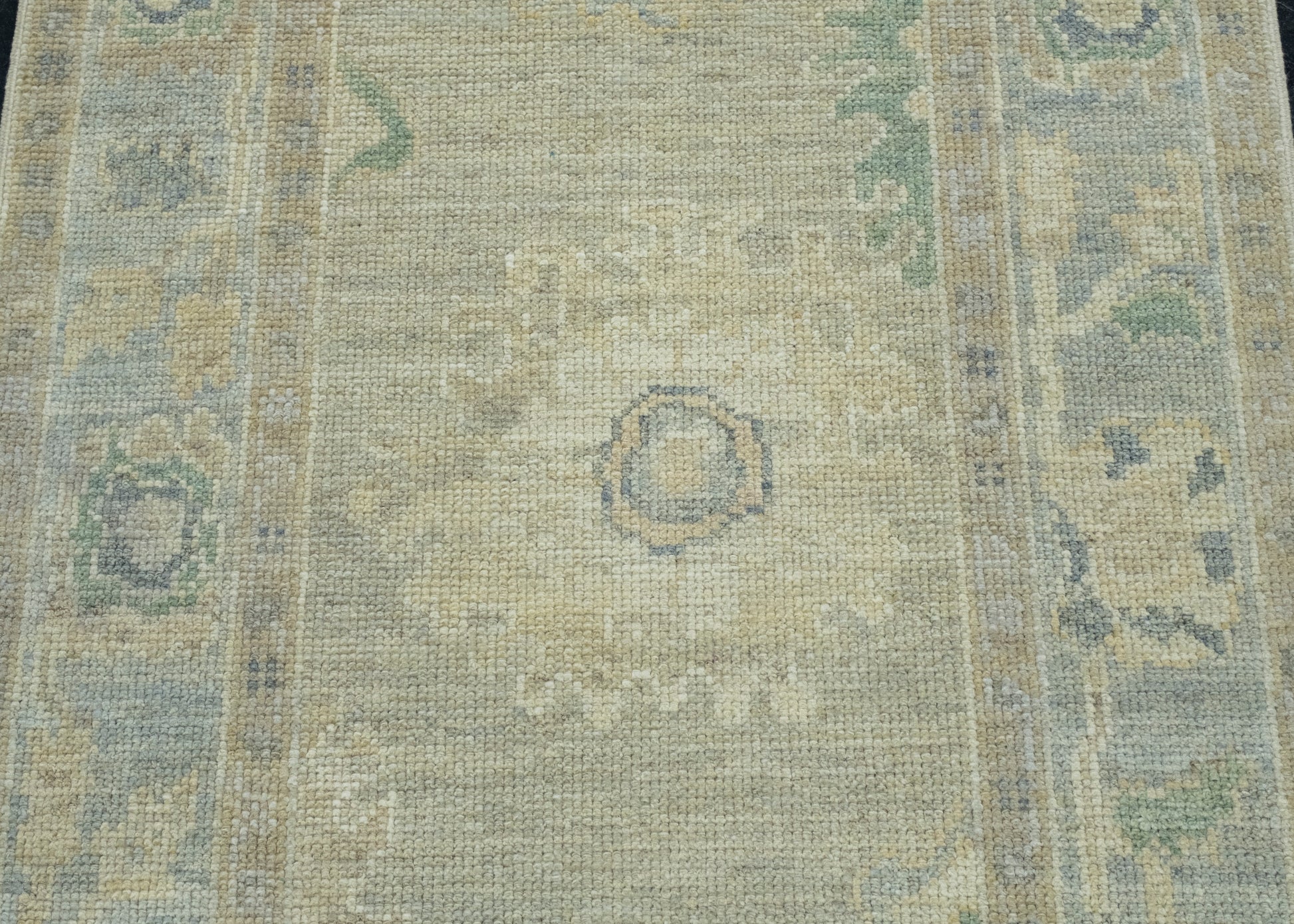 Turkish Oushak Runner Rug 2'10" x 11'4" #17519