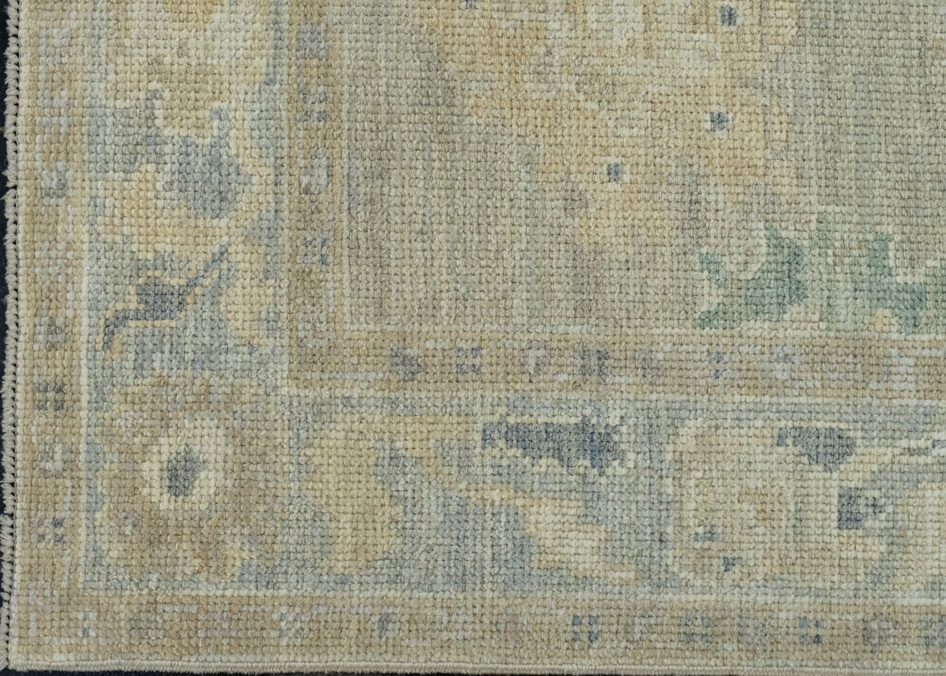 Turkish Oushak Runner Rug 2'10" x 11'4" #17519