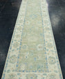 Turkish Oushak Runner Rug 2'9" x 11'9" #17791