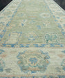 Turkish Oushak Runner Rug 2'9" x 11'9" #17791