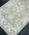 Turkish Oushak Runner Rug 2'10" x 12' #17815