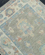 Turkish Oushak Runner Rug 2'10" x 12' #17815