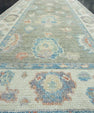 Turkish Oushak Runner Rug 2'10" x 12' #17815