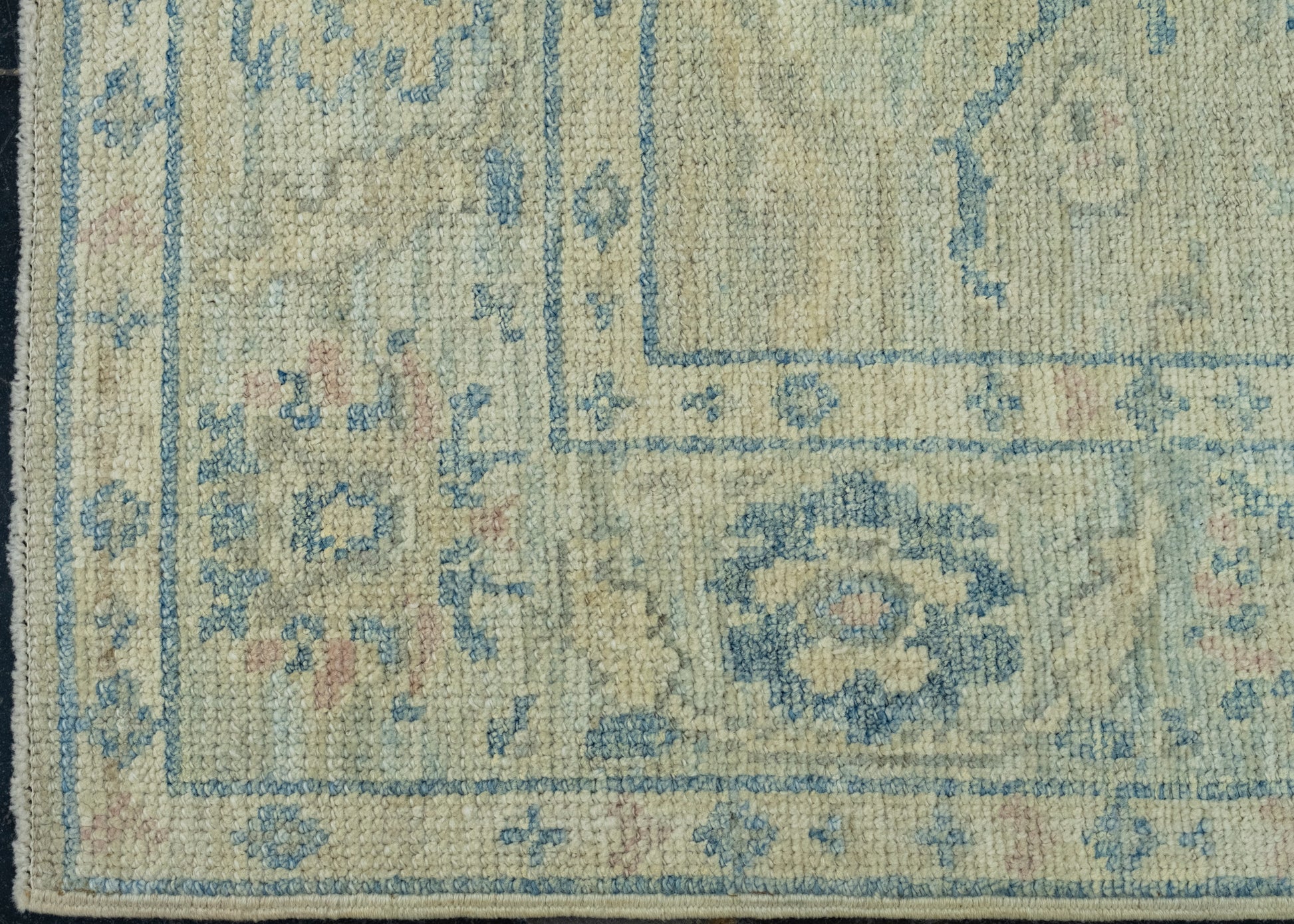 Turkish Oushak Runner Rug 2'9" x 12' #17704