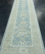 Turkish Oushak Runner Rug 3' x 11'10" #17814