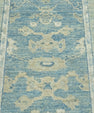 Turkish Oushak Runner Rug 3' x 11'10" #17814