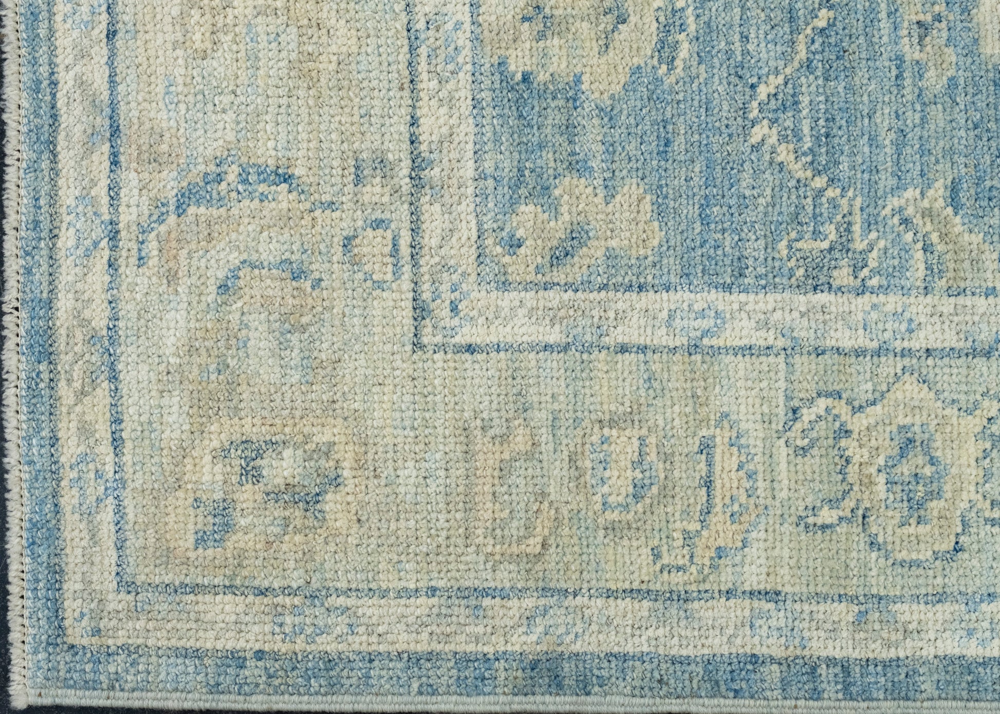 Turkish Oushak Runner Rug 3' x 11'10" #17814