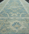 Turkish Oushak Runner Rug 3' x 11'10" #17814