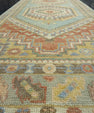 Turkish Oushak Runner Rug 3'1" x 12'7" #17013