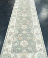 Turkish Oushak Runner Rug 2'10" x 12'4" #17916