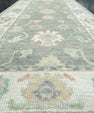 Turkish Oushak Runner Rug 2'10" x 12'4" #17916