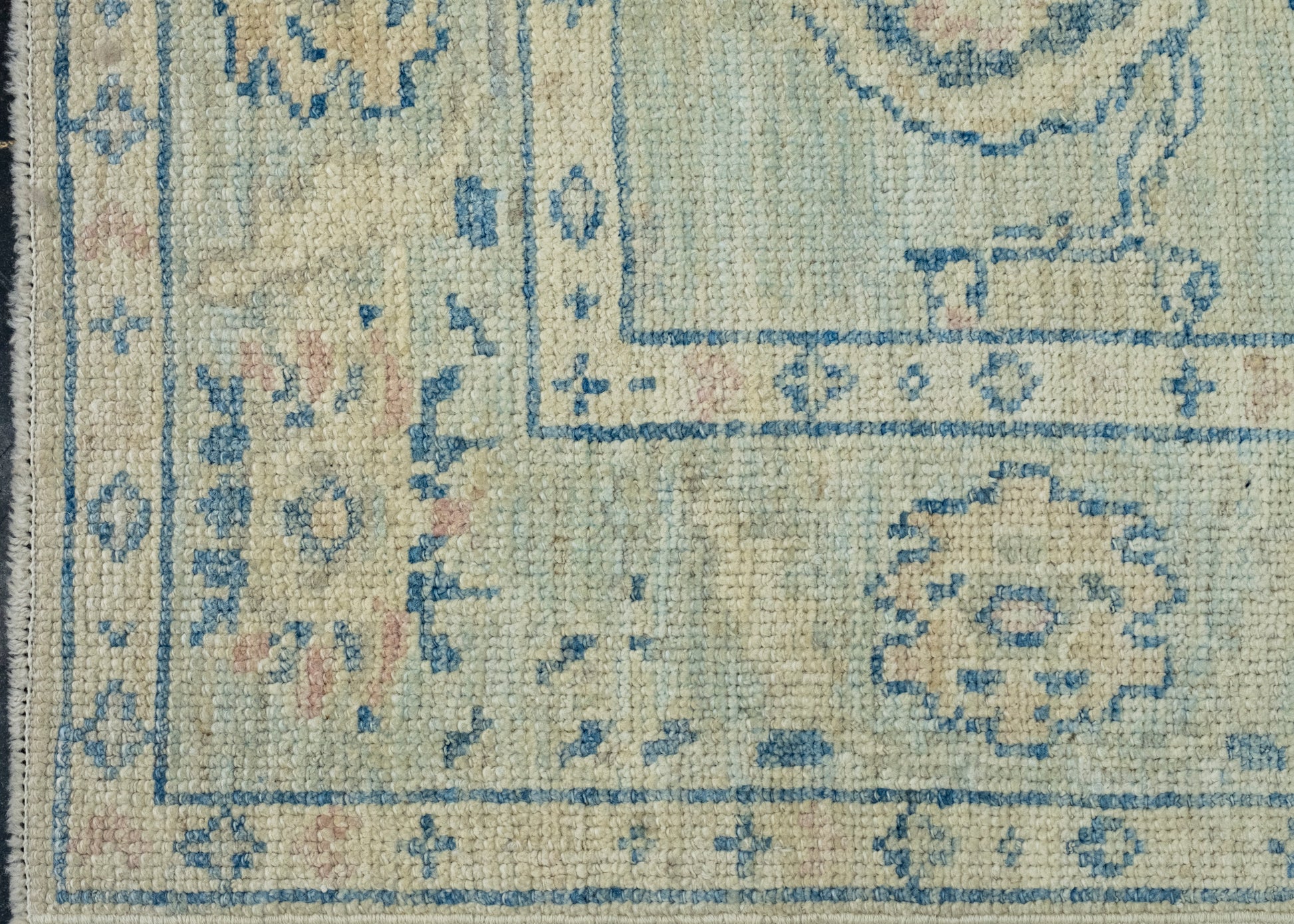 Turkish Oushak Runner Rug 2'10" x 14'4" #17877