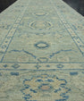Turkish Oushak Runner Rug 2'10" x 14'4" #17877