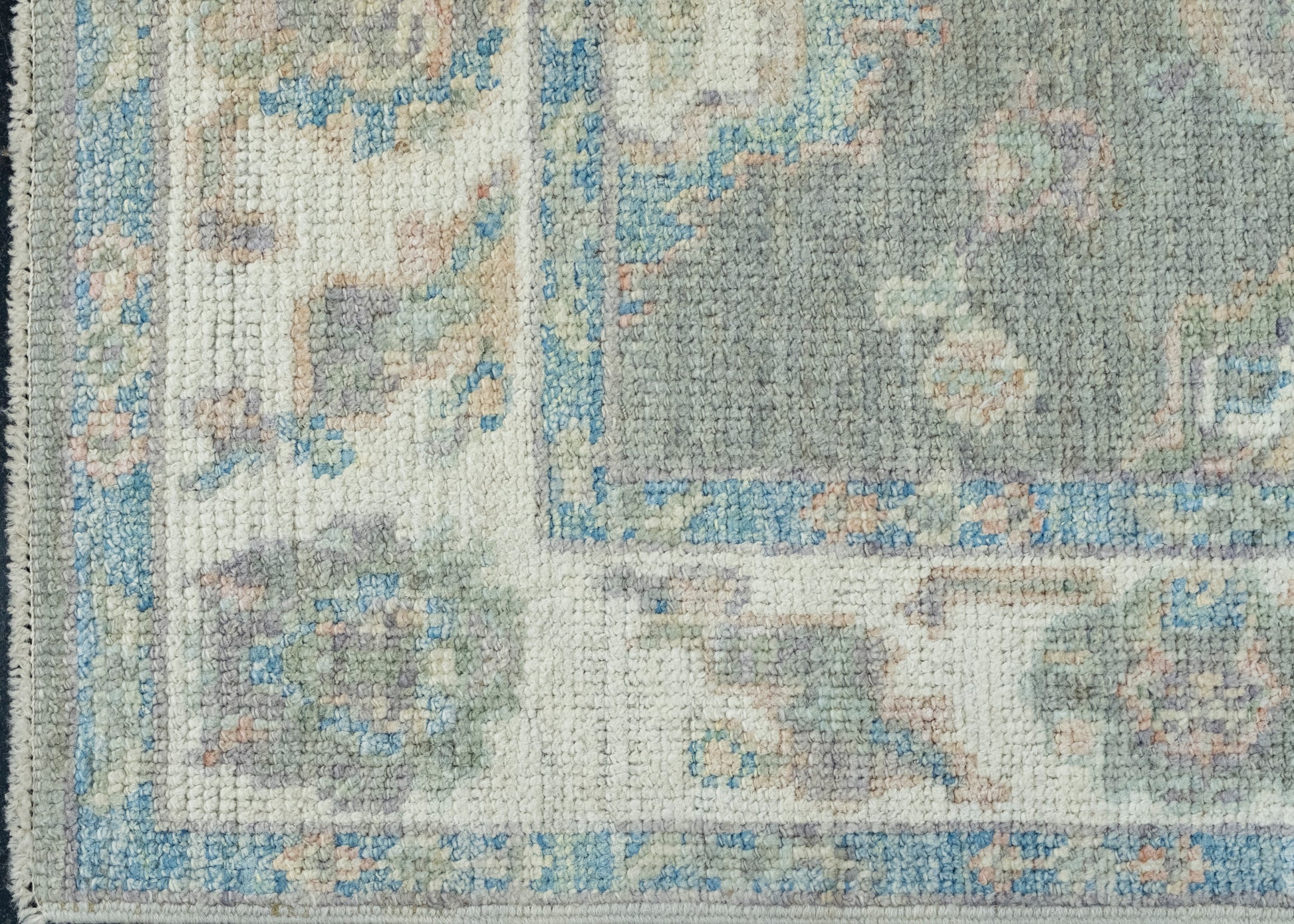 Turkish Oushak Runner Rug 2'9" x 12'3" #17904