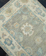 Turkish Oushak Runner Rug 2'10" x 14'1" #17919