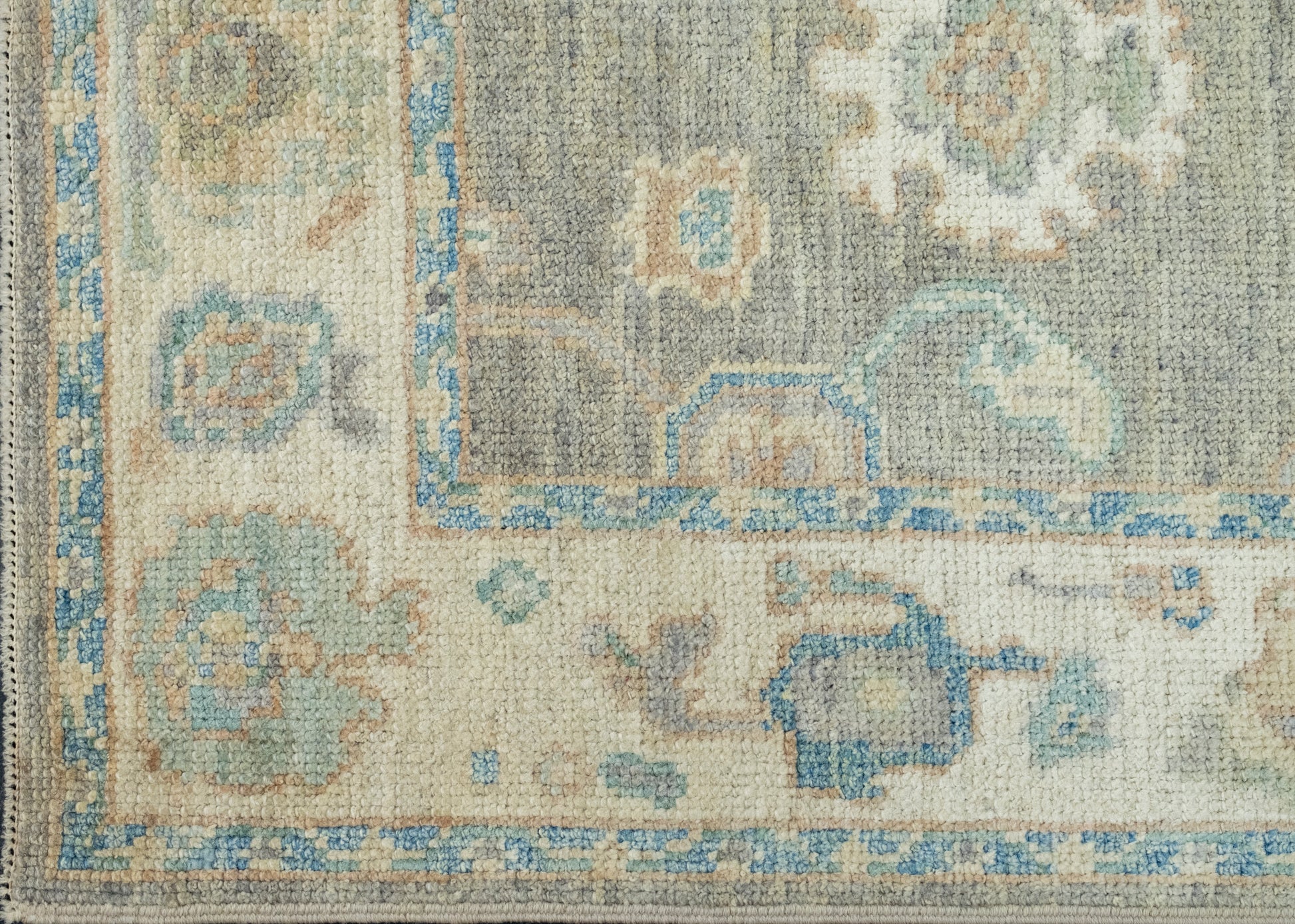 Turkish Oushak Runner Rug 2'10" x 14'1" #17919