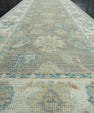 Turkish Oushak Runner Rug 2'10" x 14'1" #17919
