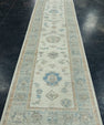 Turkish Oushak Runner Rug 2'11" x 14'3" #17737
