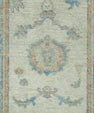 Turkish Oushak Runner Rug 2'11" x 14'3" #17737