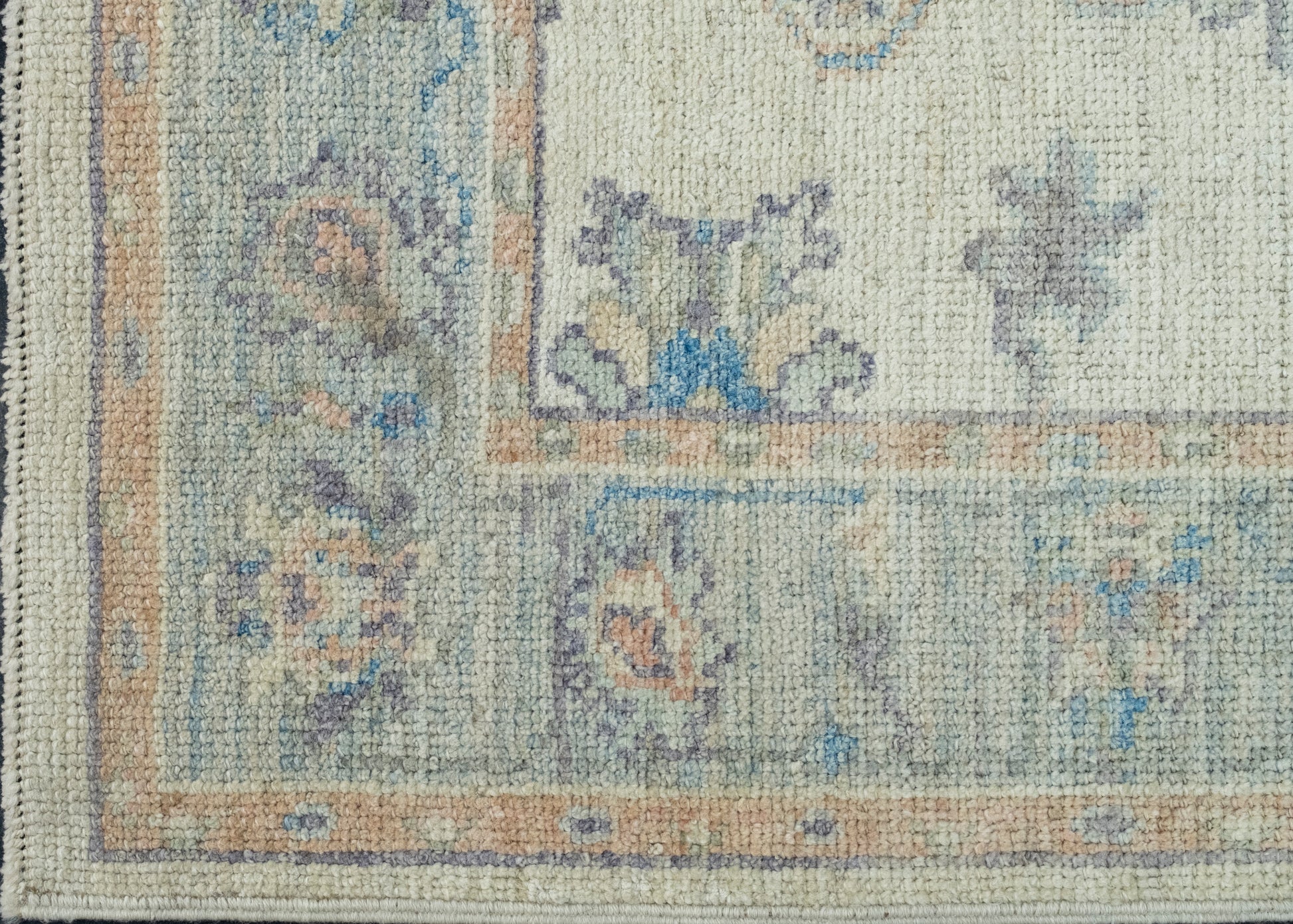 Turkish Oushak Runner Rug 2'11" x 14'3" #17737