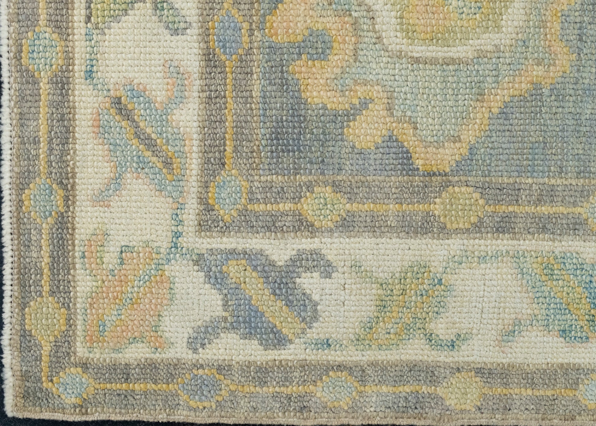Turkish Oushak Runner Rug 2'8" x 12'2" #17214