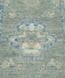 Turkish Oushak Runner Rug 2'9" x 14' #17794