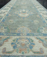 Turkish Oushak Runner Rug 2'9" x 14' #17794
