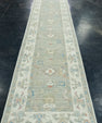 Turkish Oushak Runner Rug 2'9" x 14'3" #17912