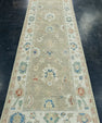 Turkish Oushak Runner Rug 2'10" x 10'4" #17822