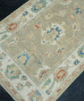 Turkish Oushak Runner Rug 2'10" x 10'4" #17822