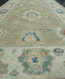Turkish Oushak Runner Rug 2'10" x 10'4" #17822