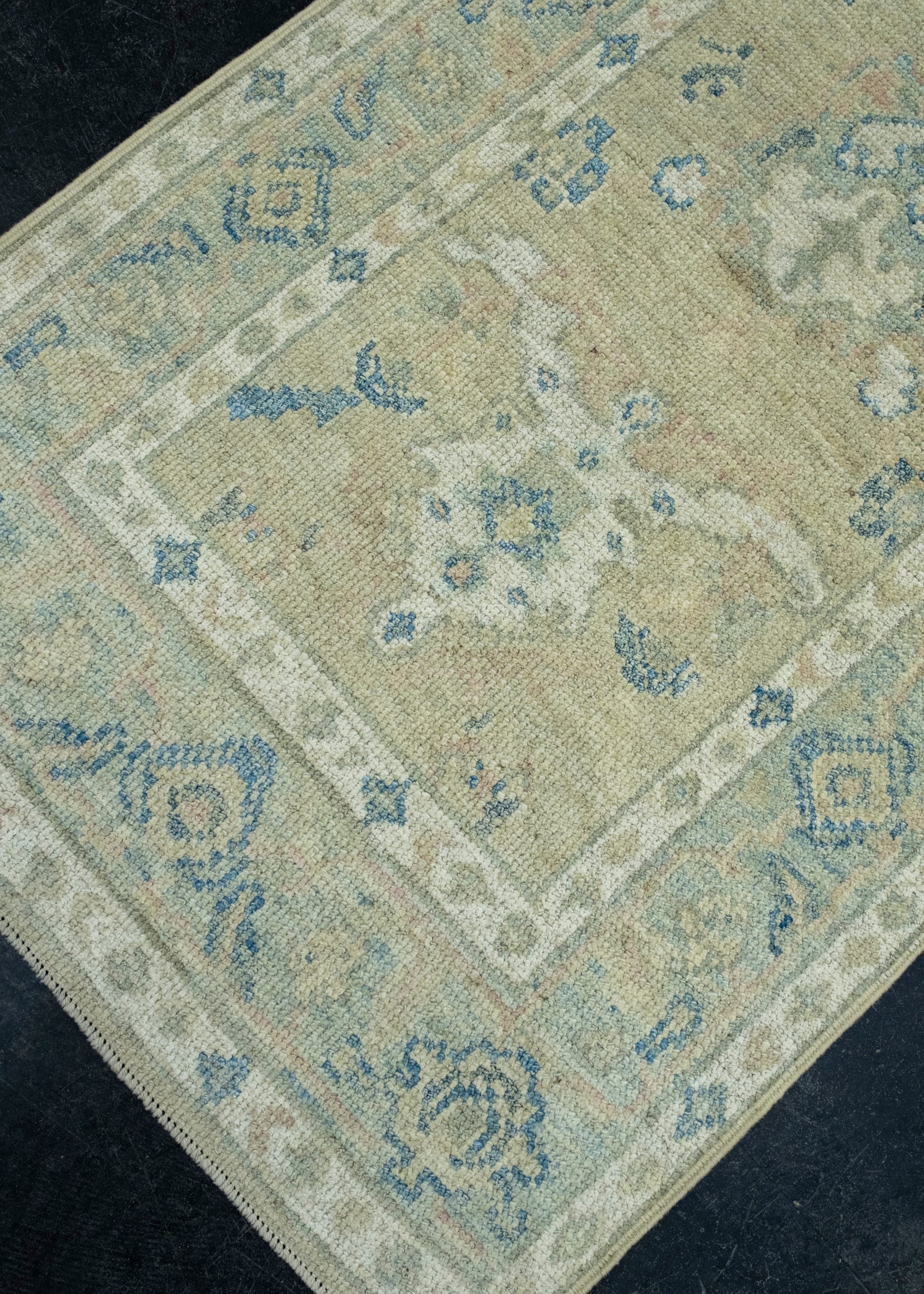 Turkish Oushak Runner Rug 2'8" x 12' #17866