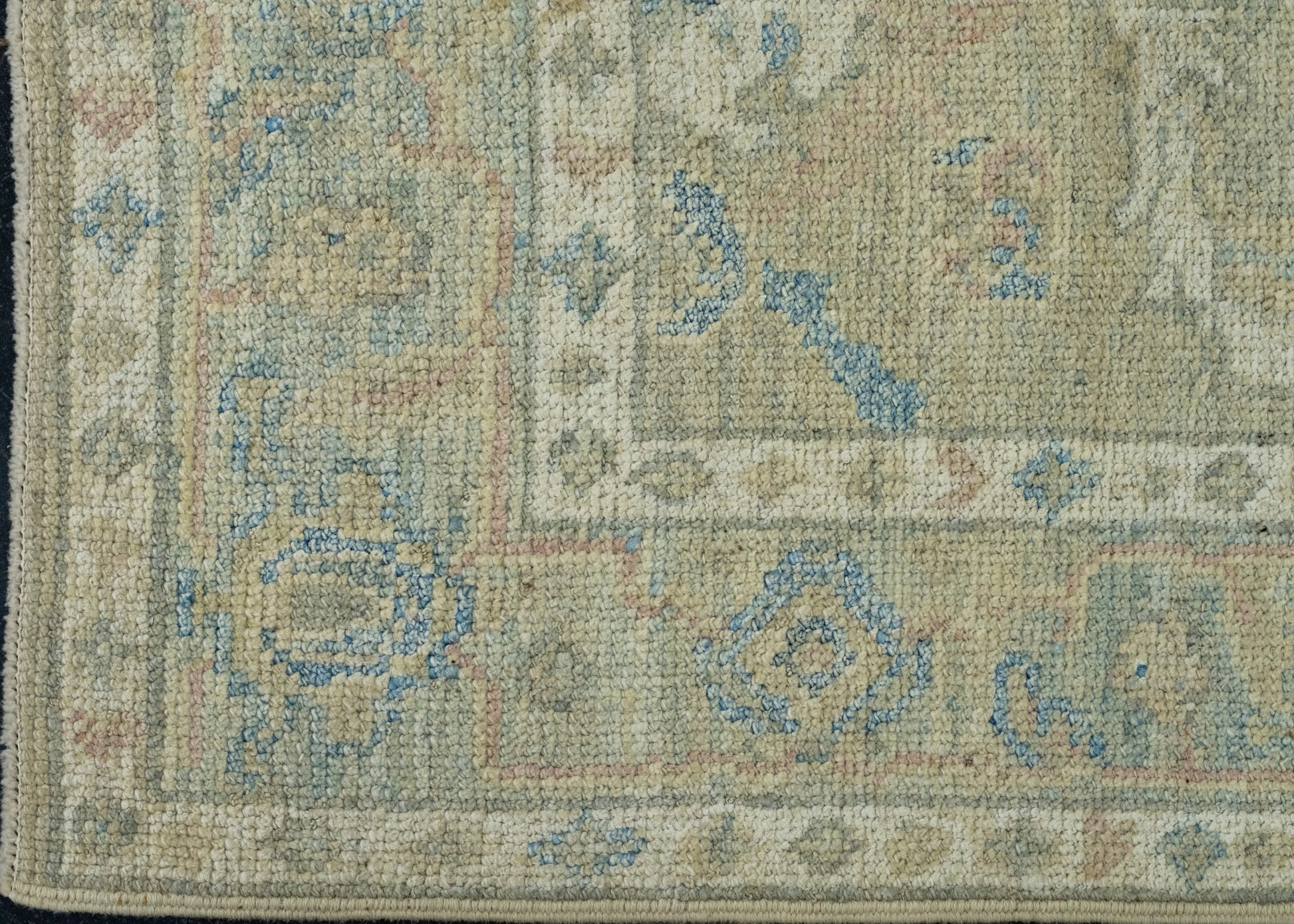Turkish Oushak Runner Rug 2'8" x 12' #17866