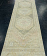 Turkish Oushak Runner Rug 2'9" x 10'3" #17496