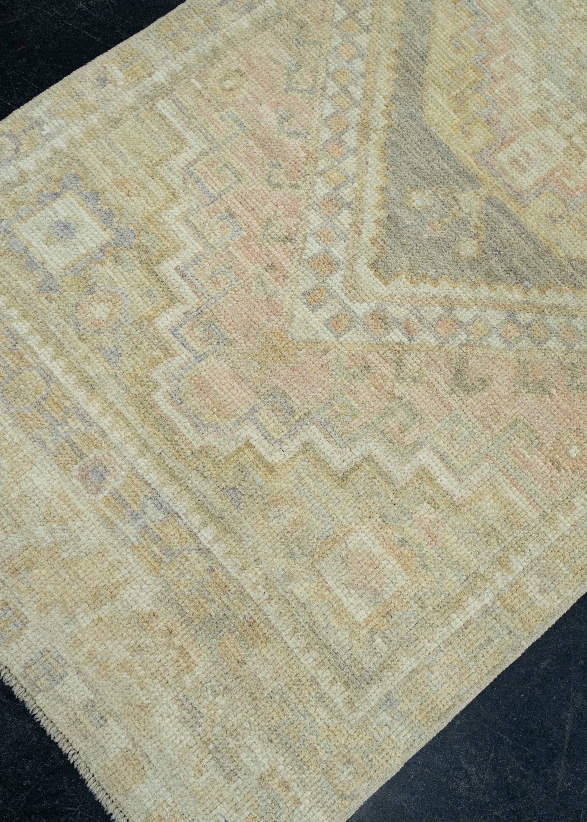 Turkish Oushak Runner Rug 2'9" x 10'3" #17496