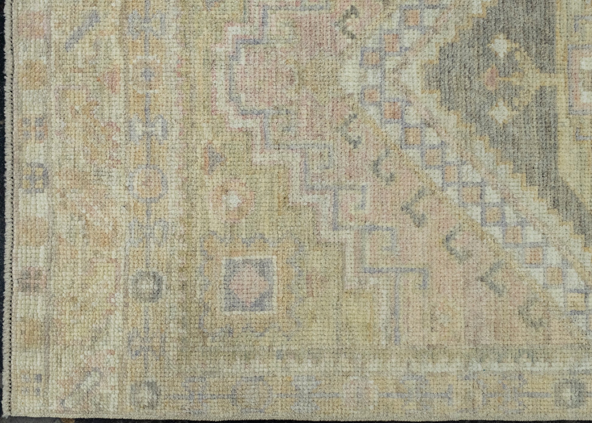 Turkish Oushak Runner Rug 2'9" x 10'3" #17496