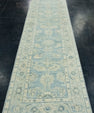 Turkish Oushak Runner Rug 2'10" x 11'10" #17808