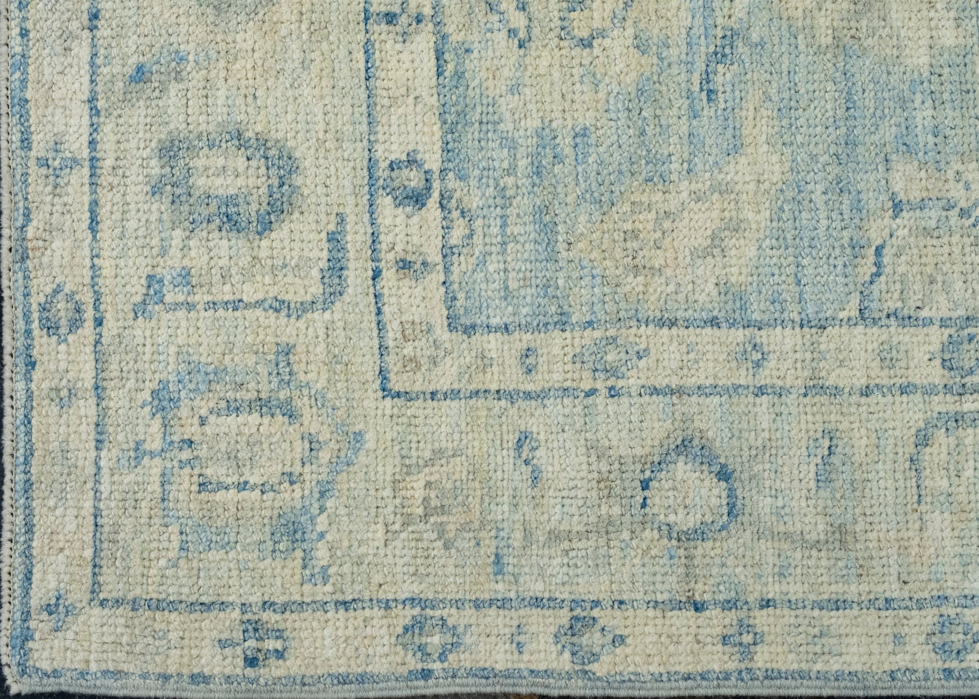 Turkish Oushak Runner Rug 2'10" x 11'10" #17808
