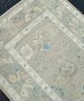Turkish Oushak Runner Rug 2'9" x 12'1" #17835