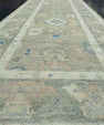 Turkish Oushak Runner Rug 2'9" x 12'1" #17835