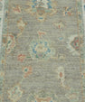 Turkish Oushak Runner Rug 2'8" x 12'1" #17840