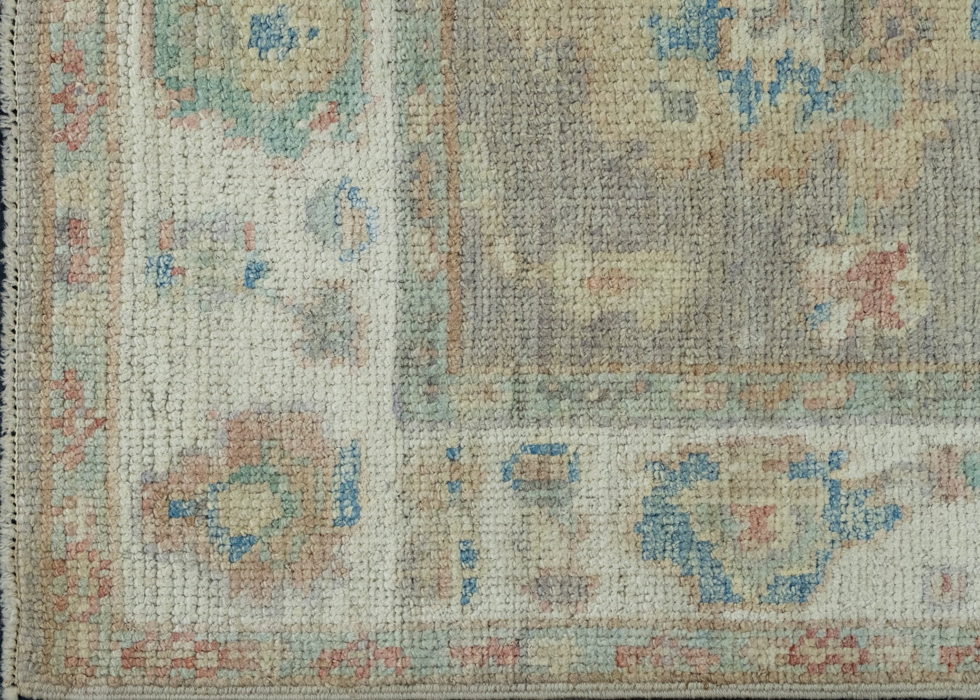 Turkish Oushak Runner Rug 2'8" x 12'1" #17840